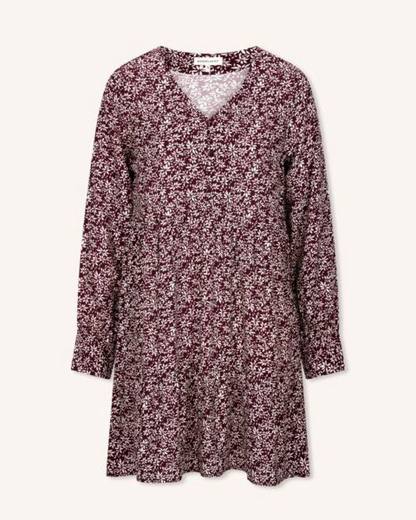 NORDLICHT Kleid Ami mit Blumenmuster aus 100% Ecovero – Ansicht 2