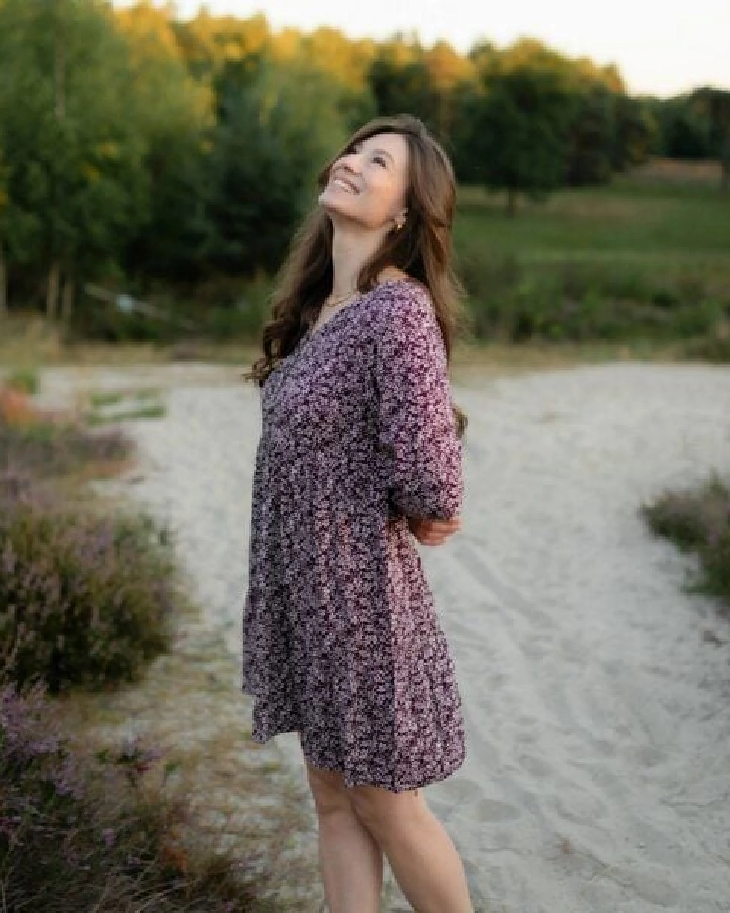 NORDLICHT Kleid Ami mit Blumenmuster aus 100% Ecovero – Ansicht 4