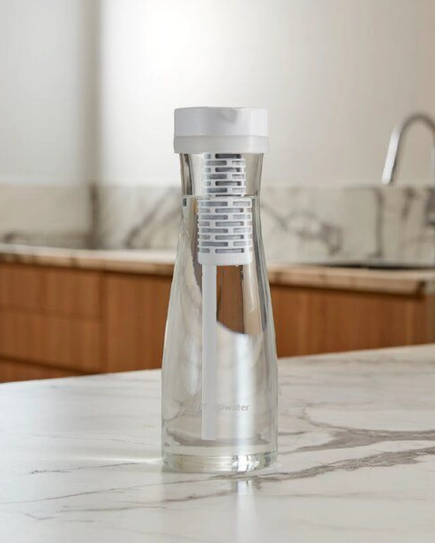 Tappwater PitcherPro SMR – Glas-Filterkrug für gefiltertes und mineralisiertes Wasser – Ansicht 2