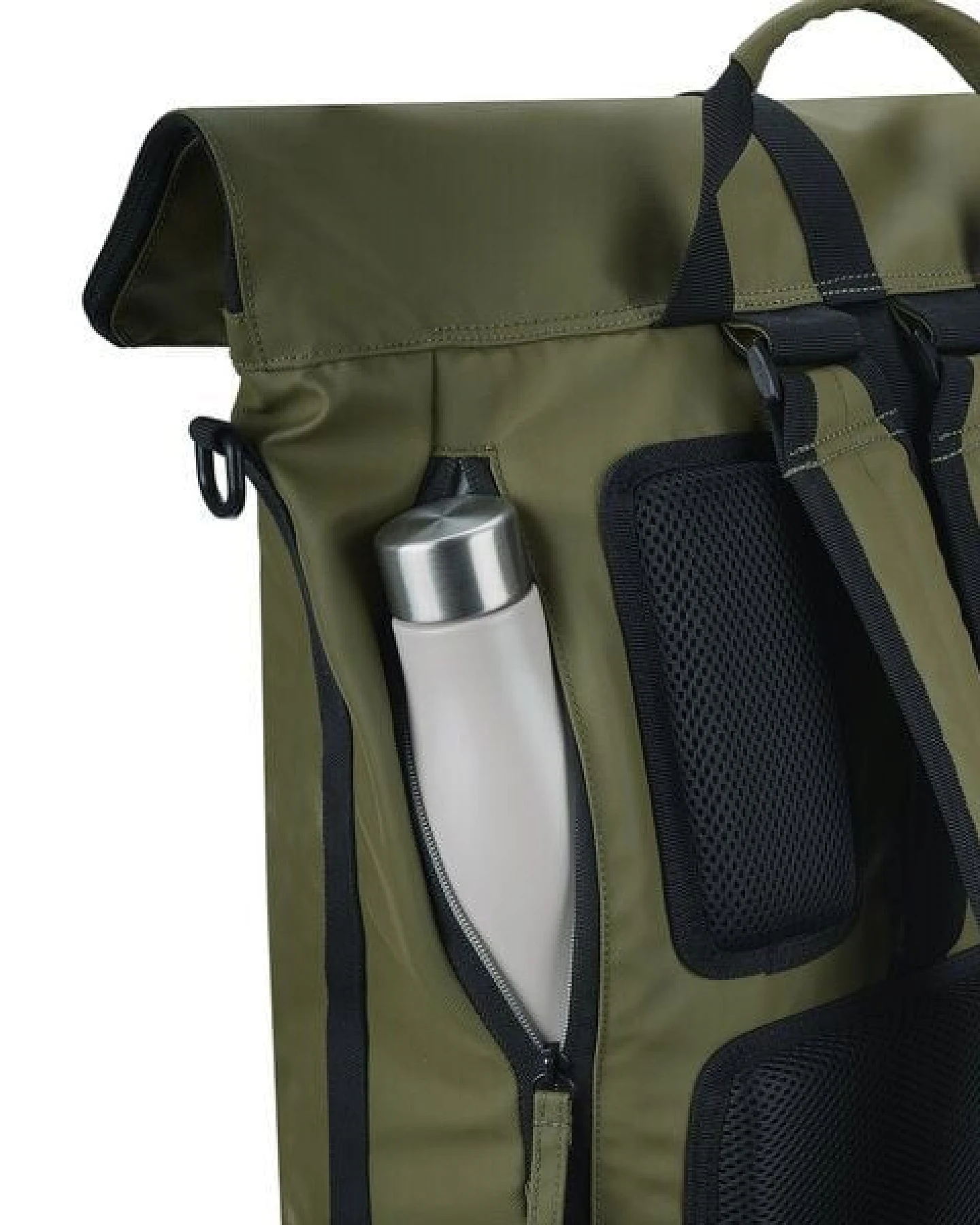 UNRAT REAL OCEAN PLASTIC UNRAT RUCKSACK #1 FOREST – Ansicht 4