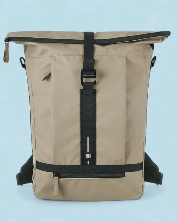 UNRAT REAL OCEAN PLASTIC UNRAT ROLLTOP RUCKSACK #1 NATURE