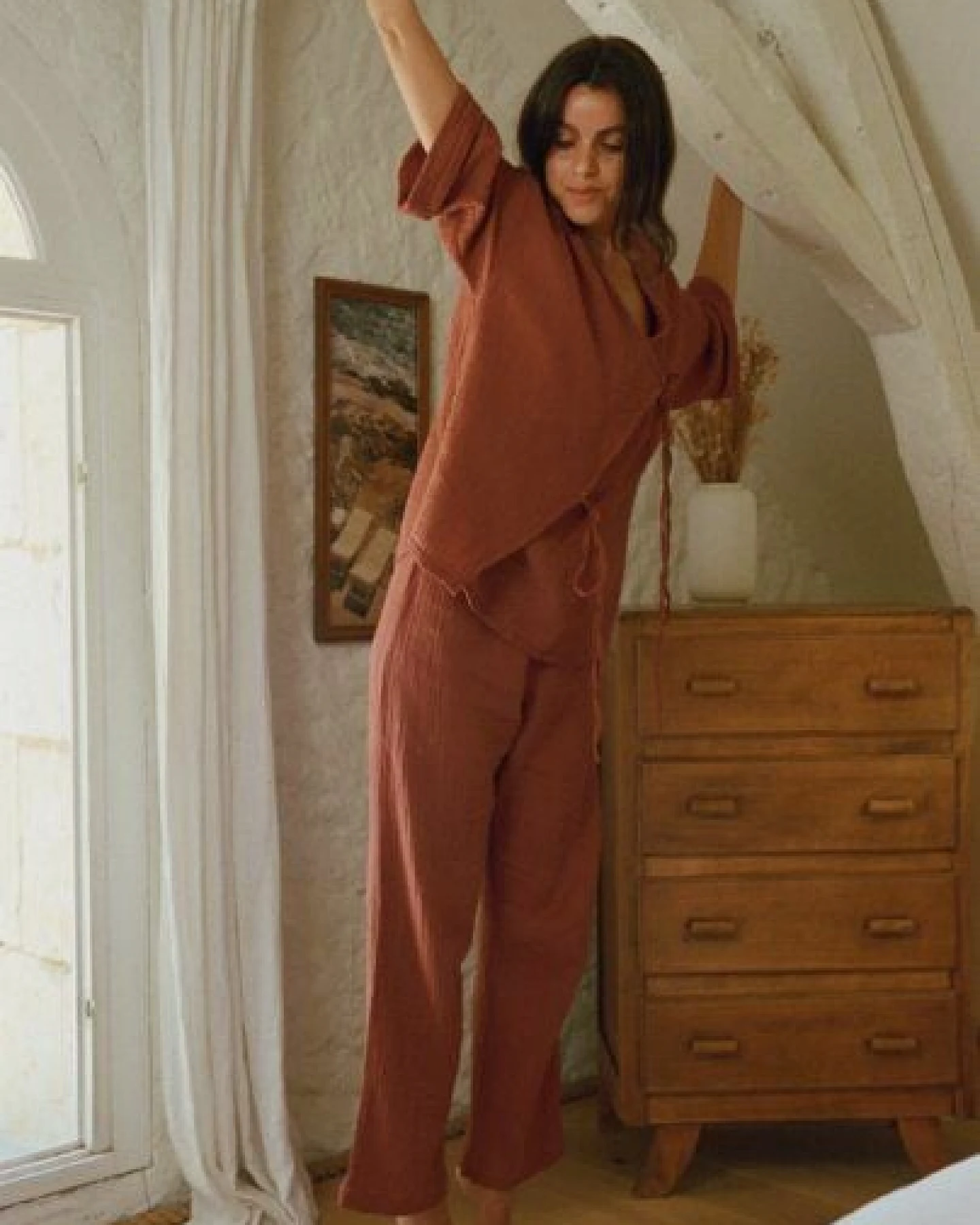 Nénés Pyjamahemd Haydée – Ansicht 4
