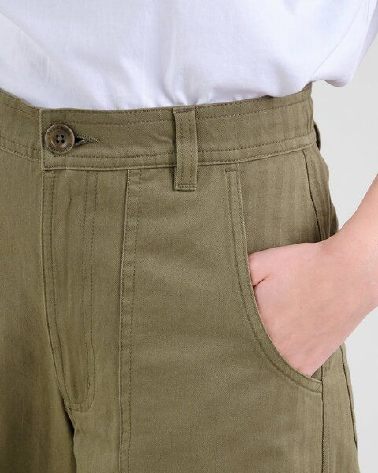 DEDICATED Vara Herringbone - Hose aus Biobaumwolle – Ansicht 4