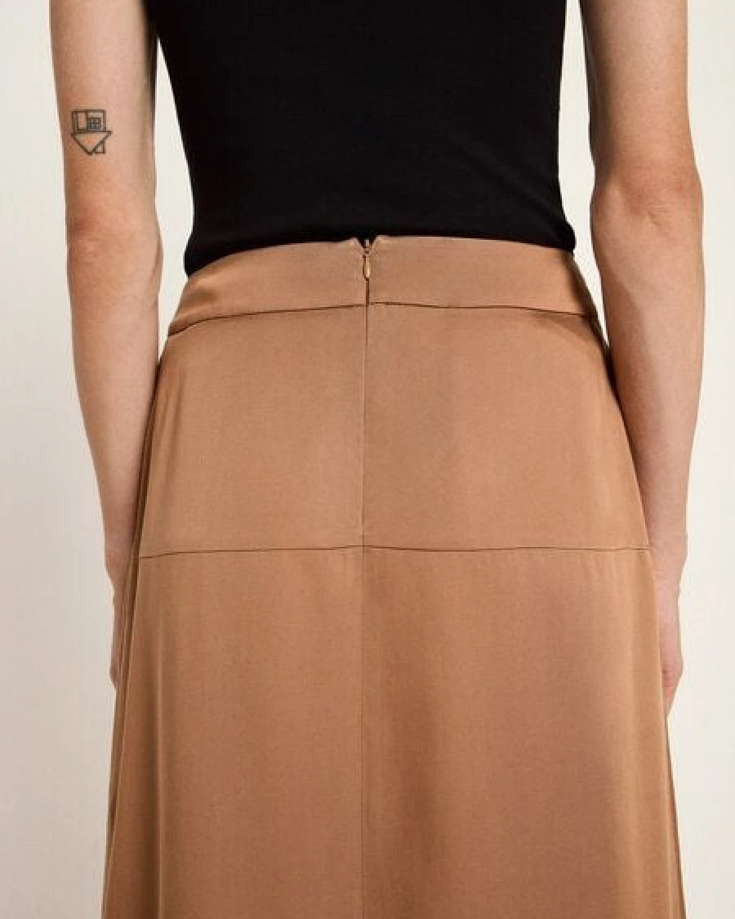 LANIUS Midirock aus TENCEL Lyocell – Ansicht 3