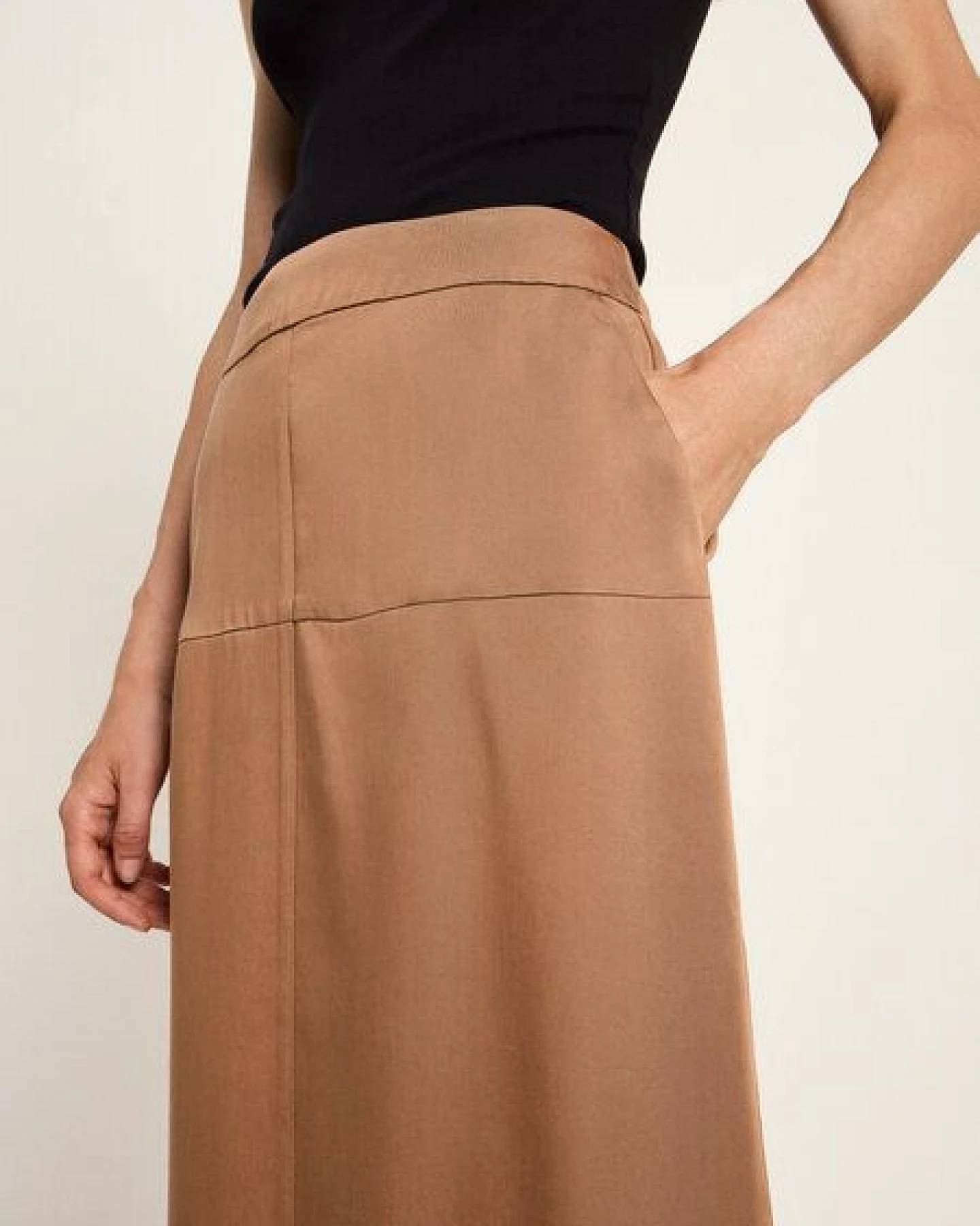 LANIUS Midirock aus TENCEL Lyocell – Ansicht 2