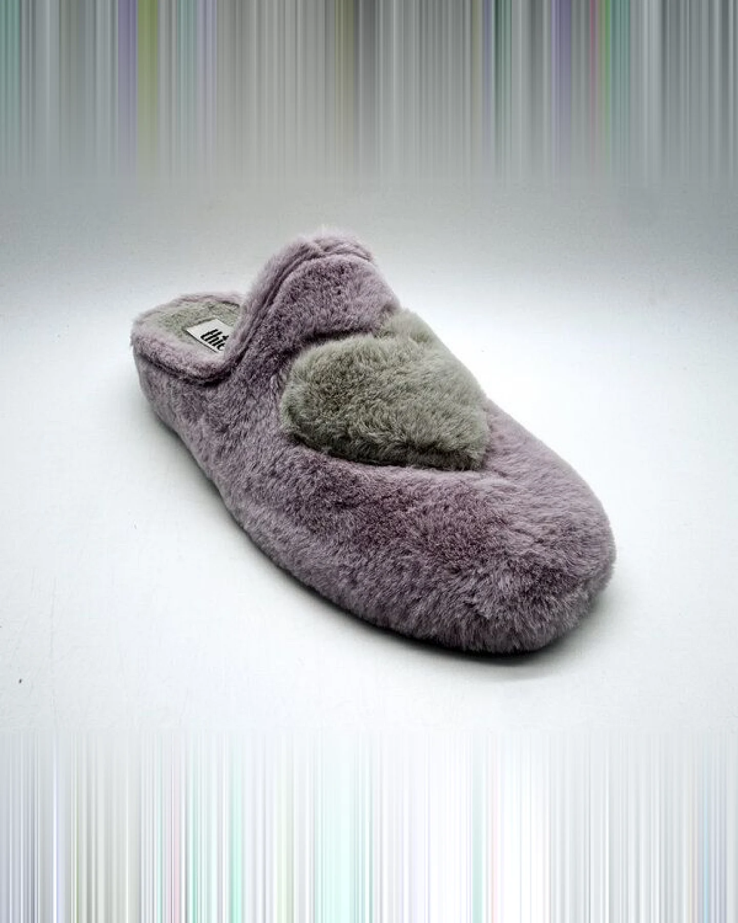 Rec Heart Slipper von thies ® aus recyceltem PES – Ansicht 3