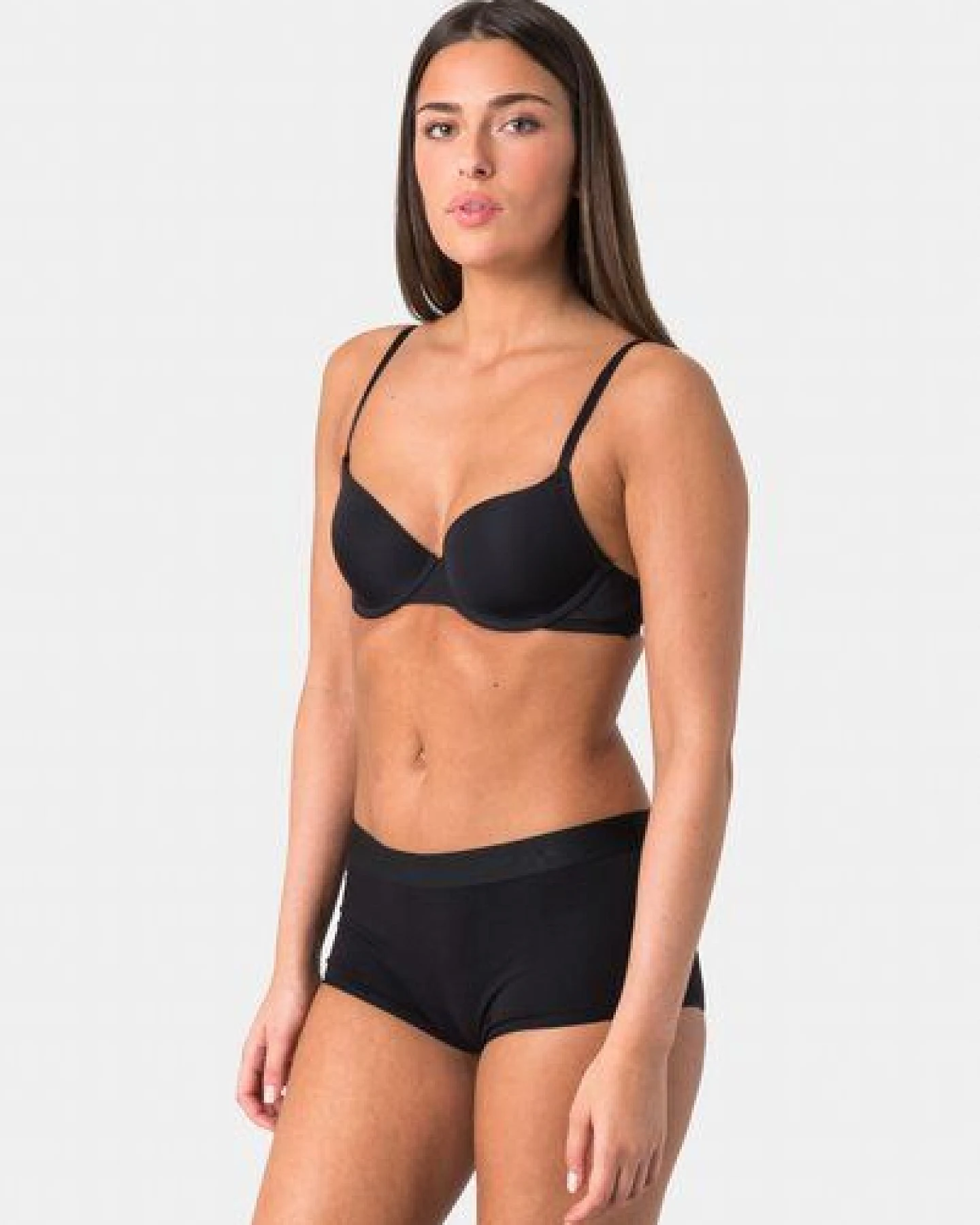 Elsie Unterhosen Damen 5er Pack Hipster Short mit Hoher Taille – Ansicht 3