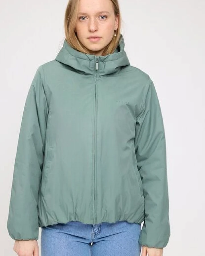 Mazine gefütterte Jacke aus recykeltem Plastik