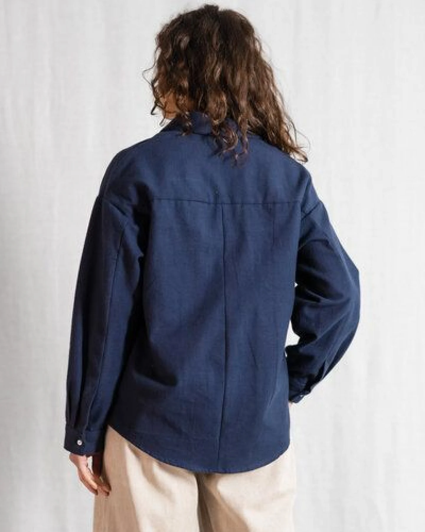 Jyoti - Fair Works Bio-Baumwoll Flanellshirt Ashrit – Ansicht 4