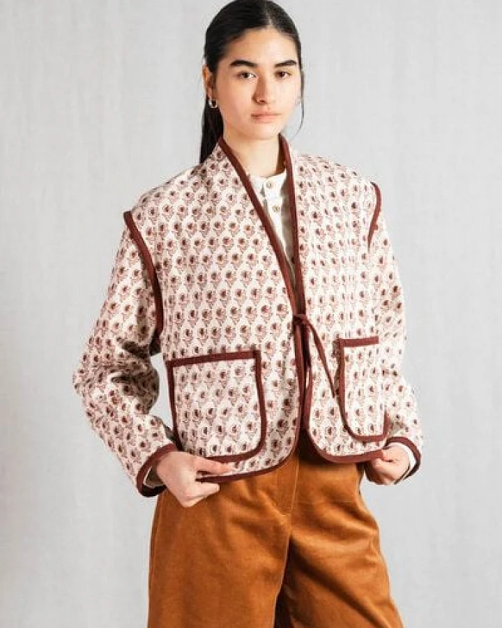 Jyoti - Fair Works Bio-Baumwoll Wendejacke Dhaarti