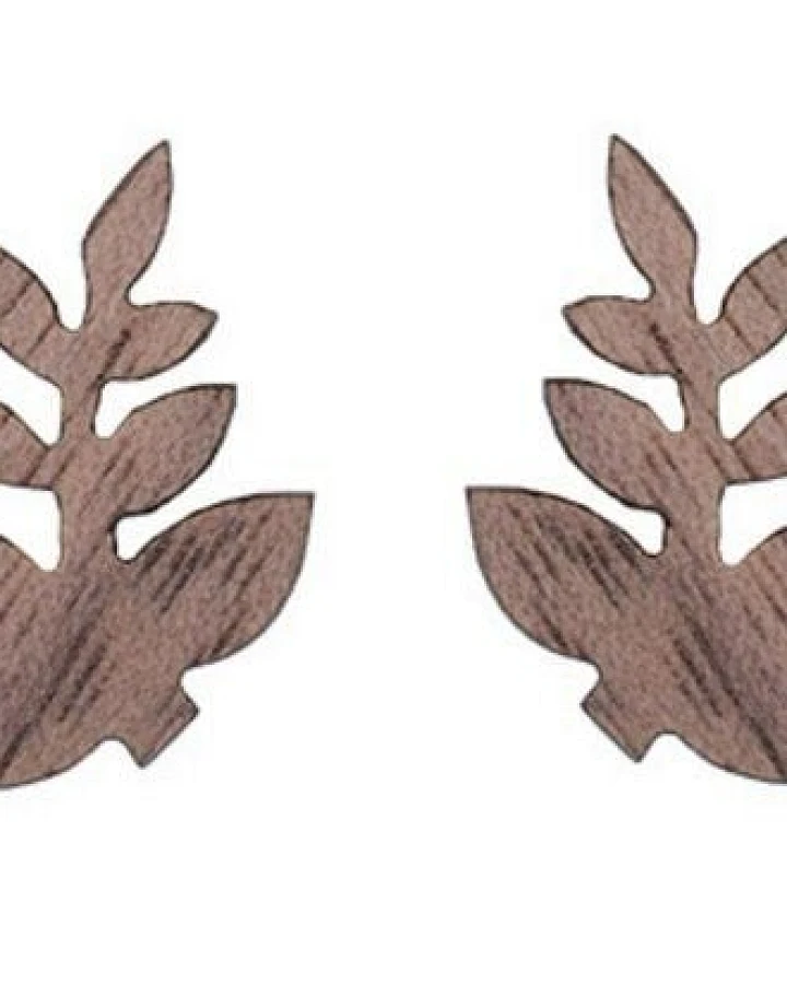 BeWooden Holzohrringe Twigo – handgefertigter, nachhaltiger Schmuck mit minimalistischer Eleganz