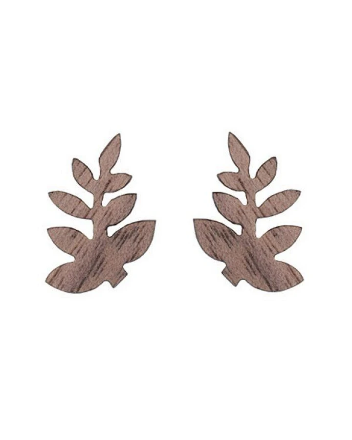 BeWooden Holzohrringe Twigo – handgefertigter Schmuck mit minimalistischer Eleganz
