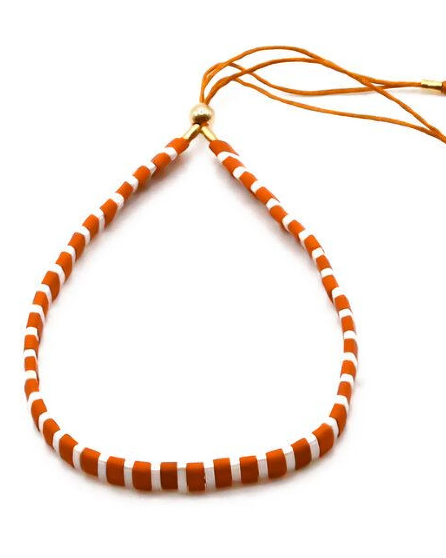juni Herbstliches Perlenarmband "Mara" mit verstellbarer Schiebeperle aus recyceltem Gold oder Silber – Ansicht 3