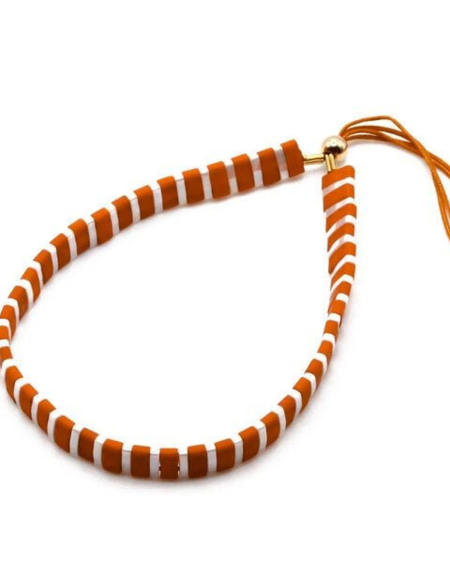 juni Herbstliches Perlenarmband "Mara" mit verstellbarer Schiebeperle aus recyceltem Gold oder Silber – Ansicht 4