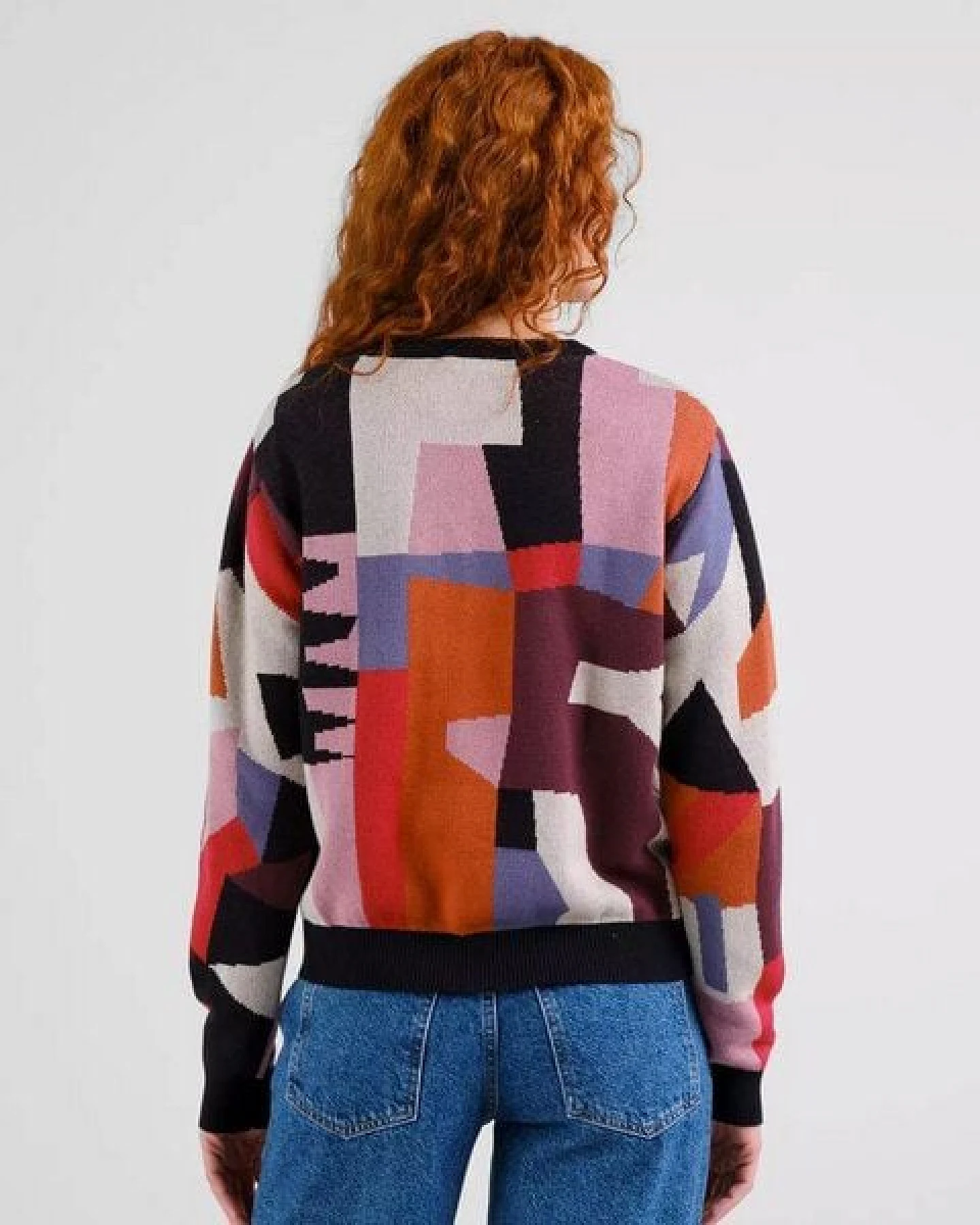 DEDICATED Pullover Abstract Chaos - Multicolor – Ansicht 4