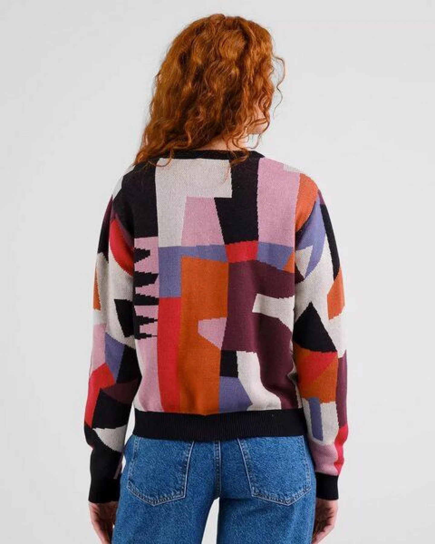 DEDICATED Pullover Abstract Chaos - Multicolor – Ansicht 4