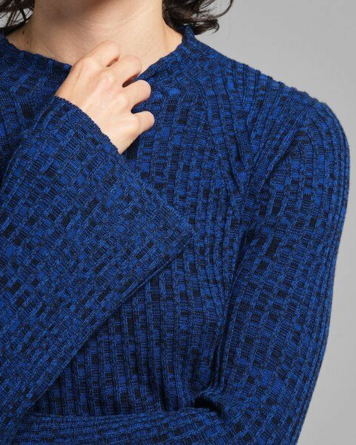 DEDICATED Langarmshirt Fide - Blue/Black – Ansicht 2
