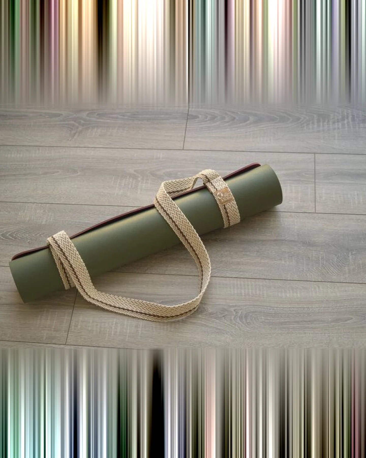ReYoga ReCarry Yogamatten-Tragegurt aus regenerierter Baumwolle – Ansicht 2