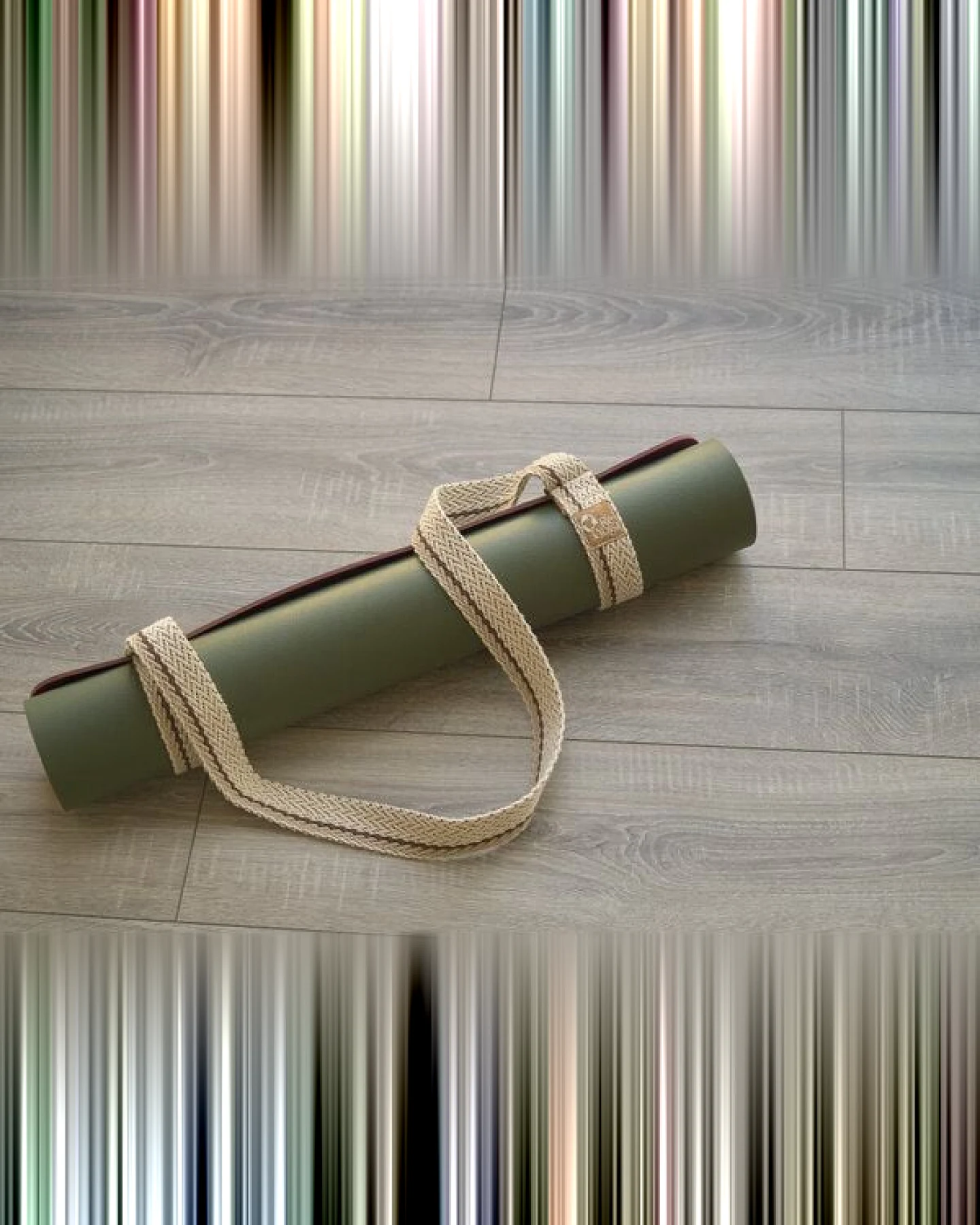 ReYoga ReCarry Yogamatten-Tragegurt aus regenerierter Baumwolle – Ansicht 2