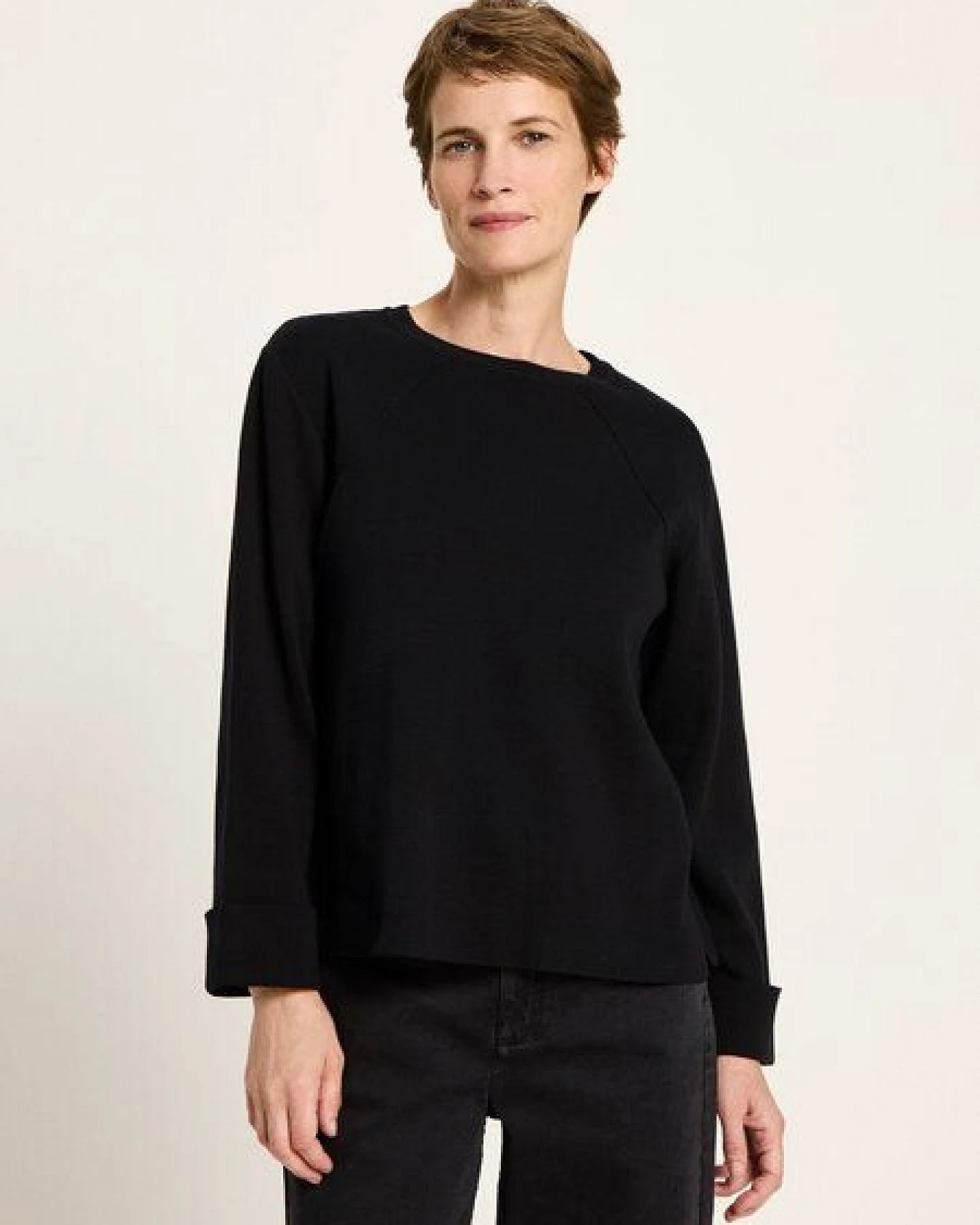 LANIUS Pullover in Punto Milano – Ansicht 2