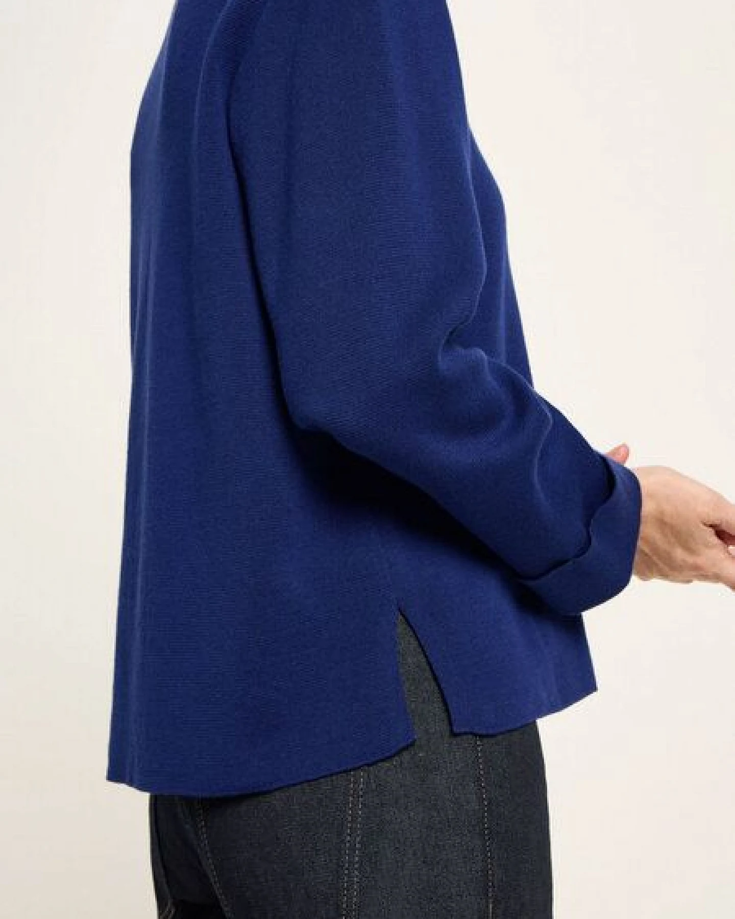LANIUS Pullover in Punto Milano – Ansicht 4