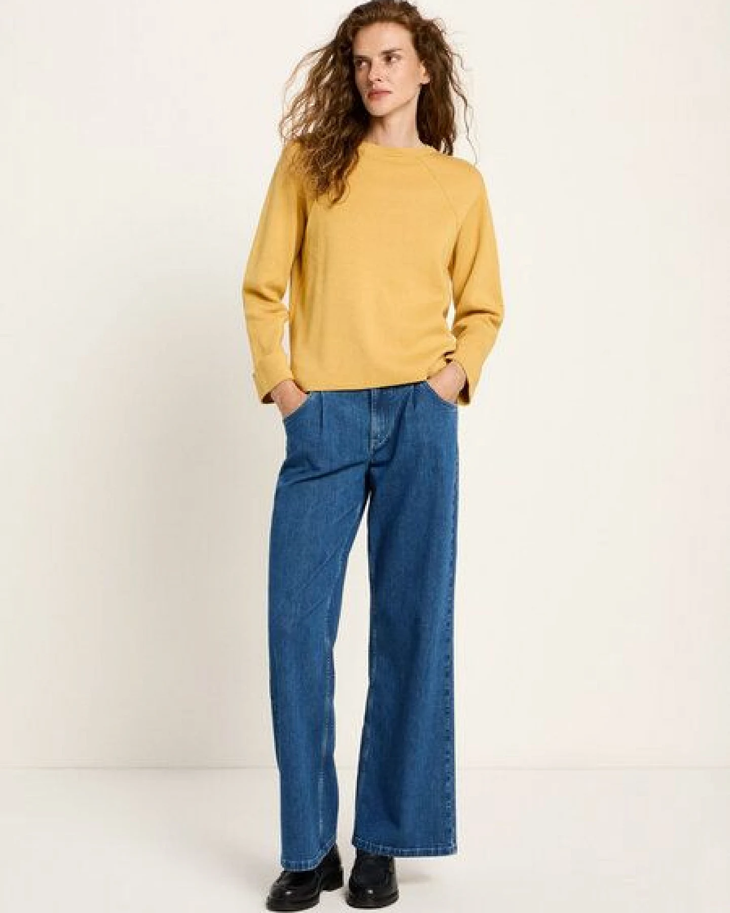 LANIUS Pullover in Punto Milano – Ansicht 2