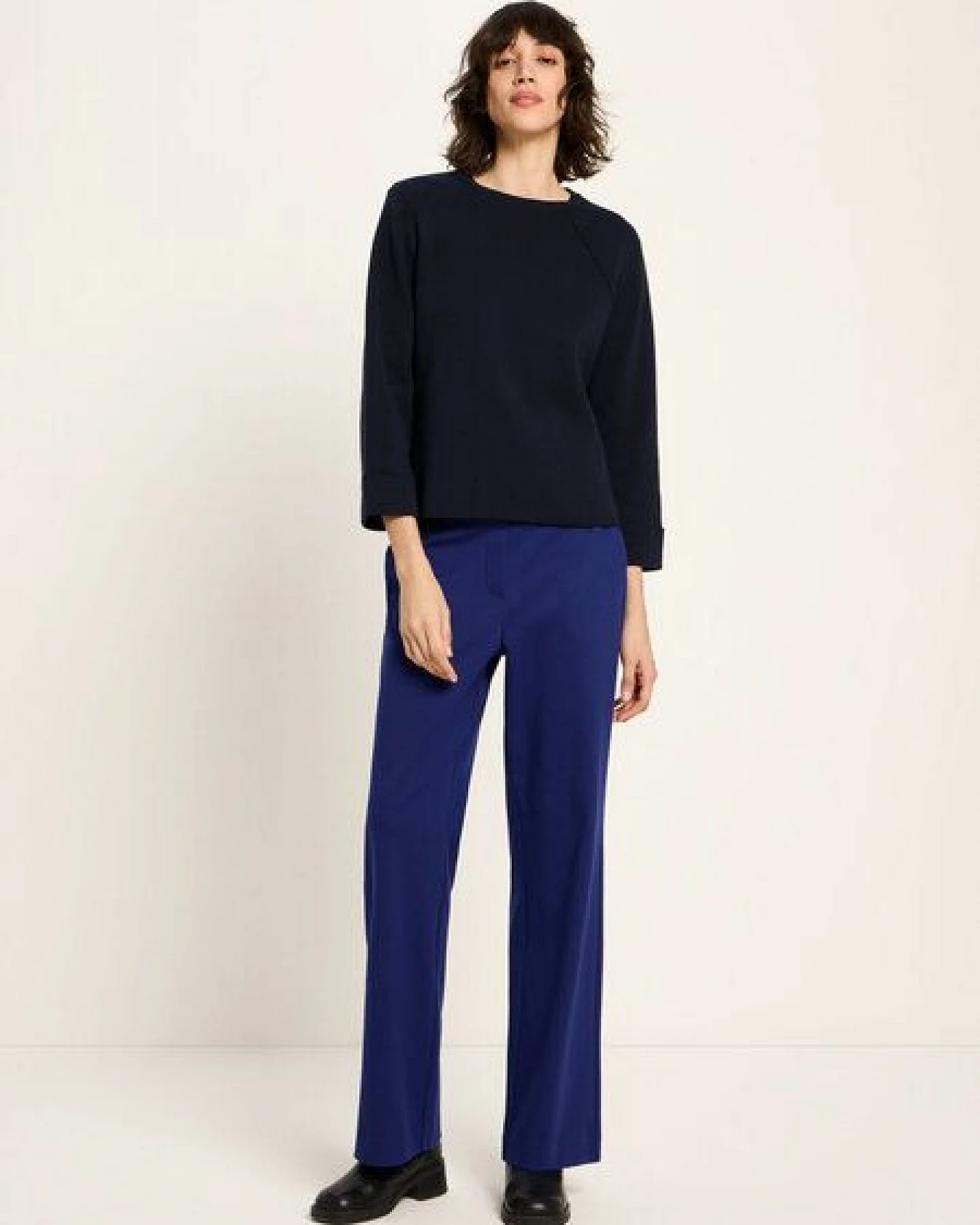 LANIUS Pullover in Punto Milano – Ansicht 2