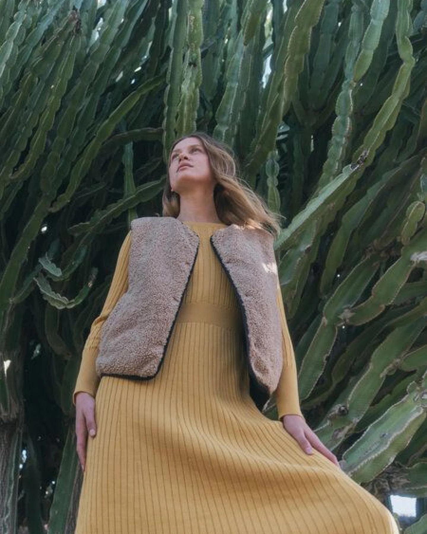 LANIUS Strickkleid aus Bio-Baumwolle – Ansicht 3