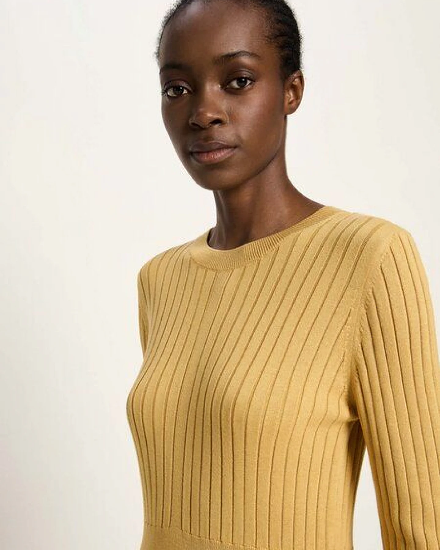 LANIUS Strickkleid aus Bio-Baumwolle – Ansicht 4