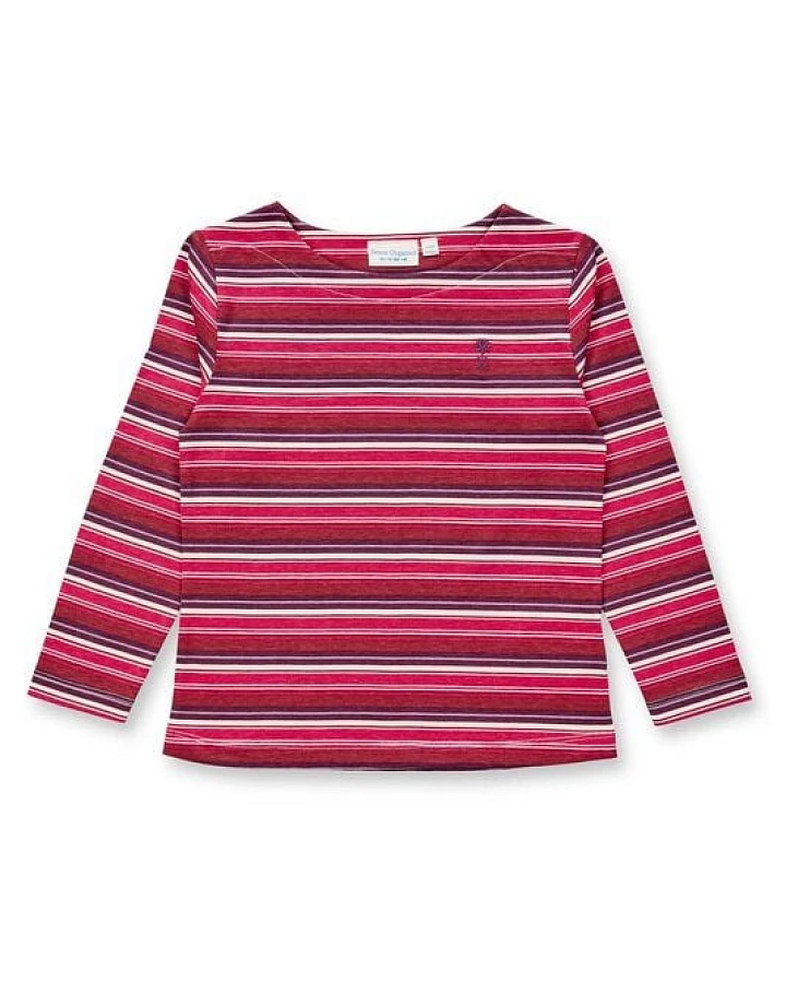 Sense Organics & friends in cooperation with GARY MASH Kinder Langarmshirt Ringel aus Biobaumwolle