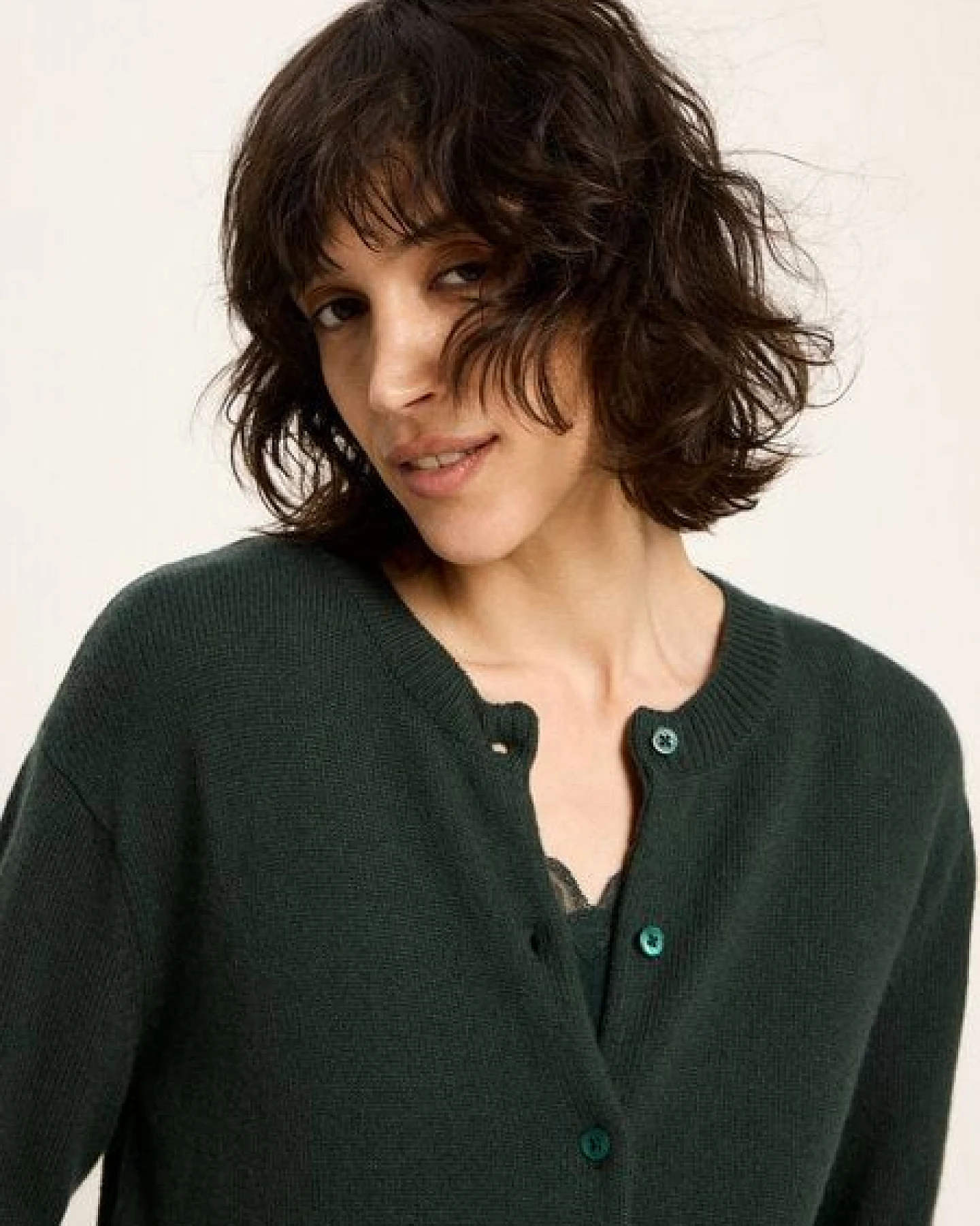 LANIUS Boxy Strickjacke – Ansicht 3