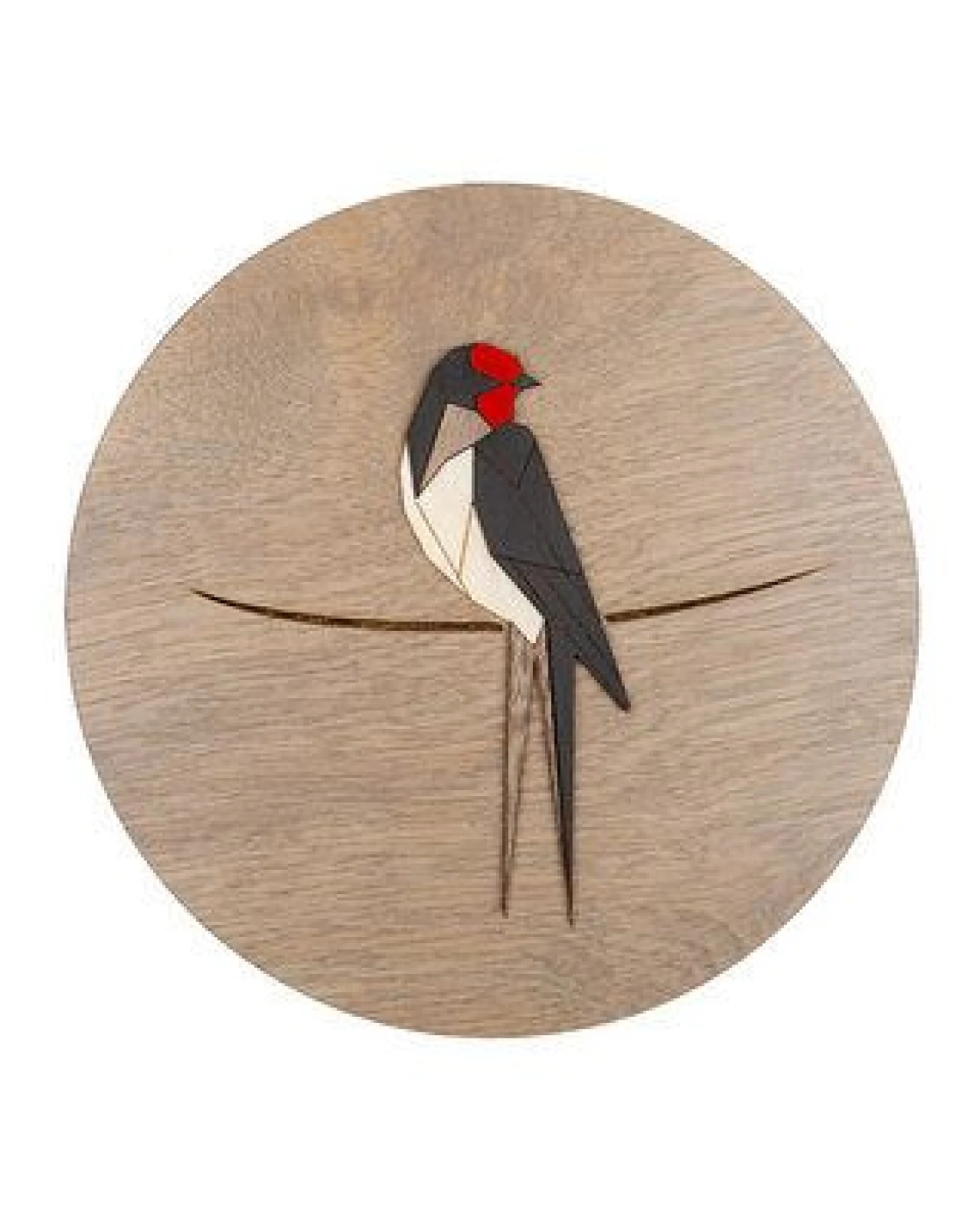 BeWooden Holzbild Wanddekoration – Rotschwanzschwalbe – Ansicht 3