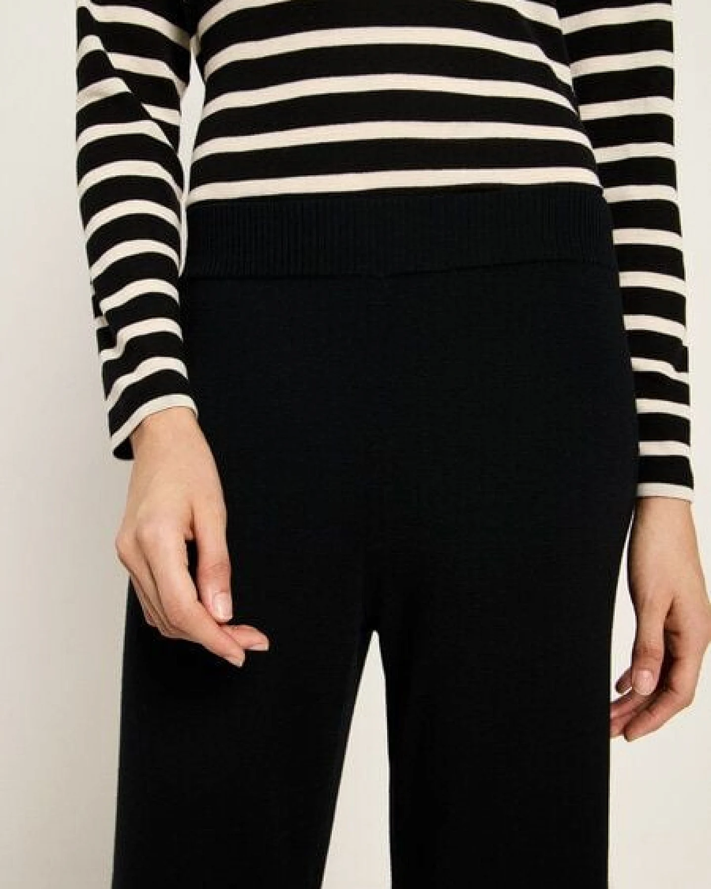LANIUS Strickhose aus Bio-Schurwolle – Ansicht 4