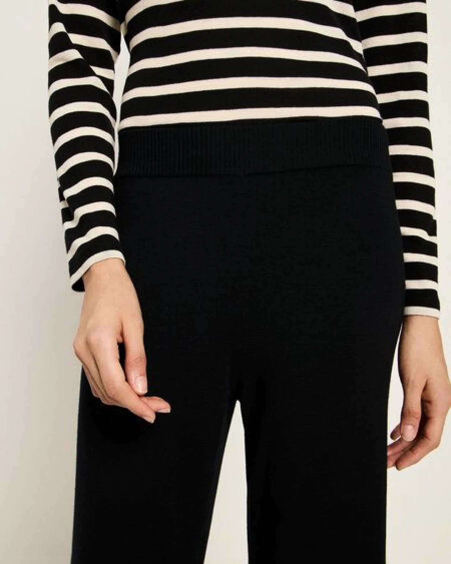 LANIUS Strickhose aus Bio-Schurwolle – Ansicht 4