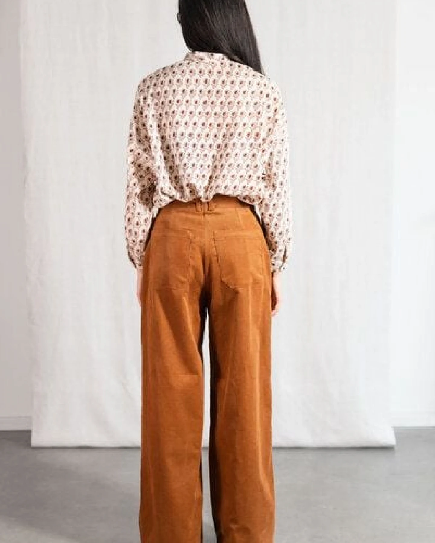 Jyoti - Fair Works Bio-Baumwollcord Hose Santosh – Ansicht 3