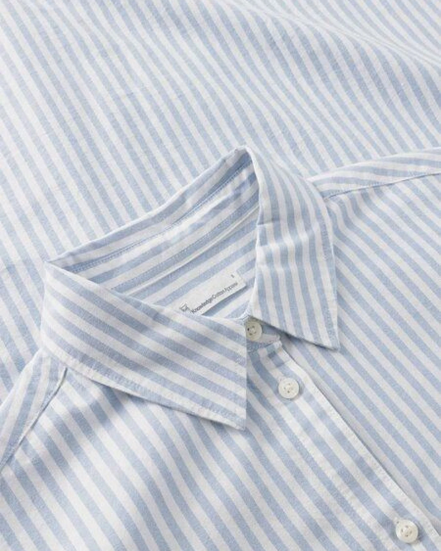 KnowledgeCotton Apparel Damen Bluse - Oxford Shirt - aus Baumwolle – Ansicht 3