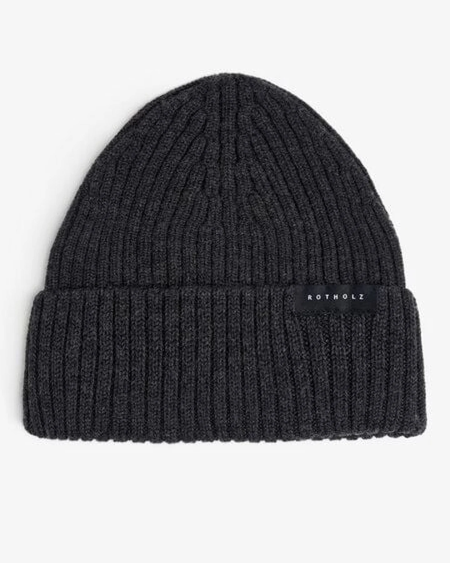 Rotholz Mütze - Classic Ribbed Beanie - aus Wolle – Ansicht 4