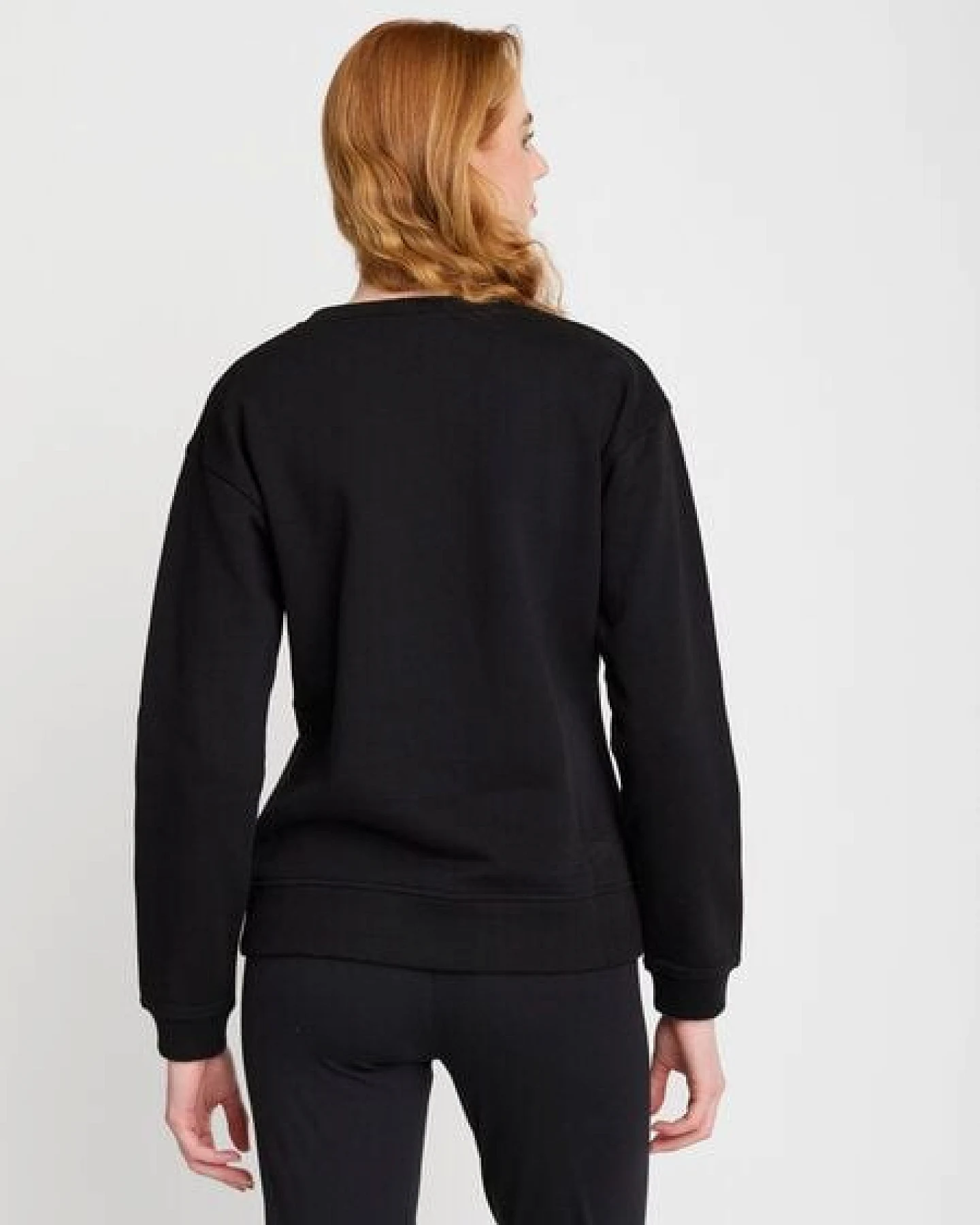 GREENBOMB Bike Flock Canty - Gemütliches Sweatshirt aus Bio-Baumwolle / hochwertiger Print / GOTS / Fair & Vegan – Ansicht 4