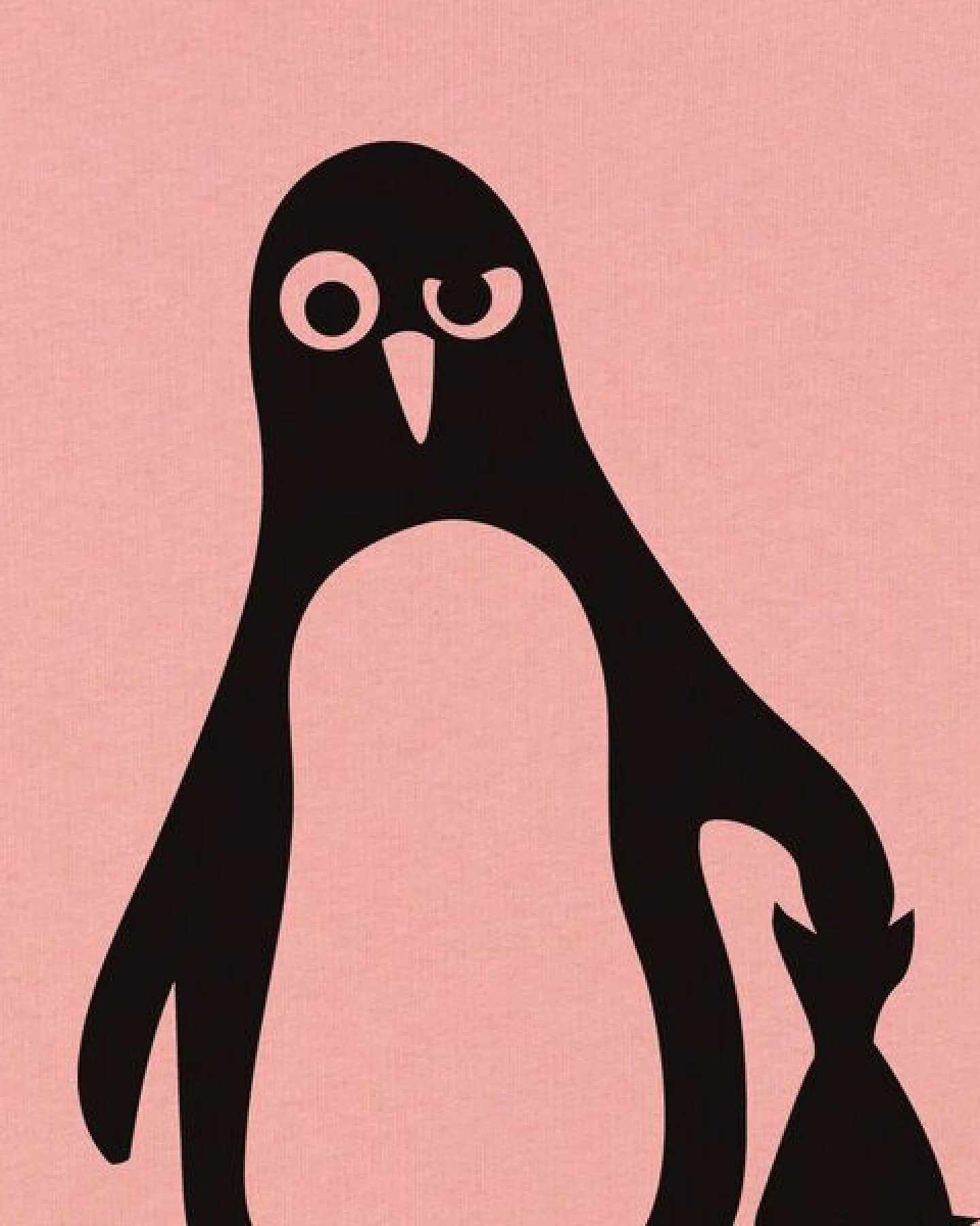 päfjes Pinguin Paul mit Fisch - Fair Wear Unisex Sweater – Ansicht 3