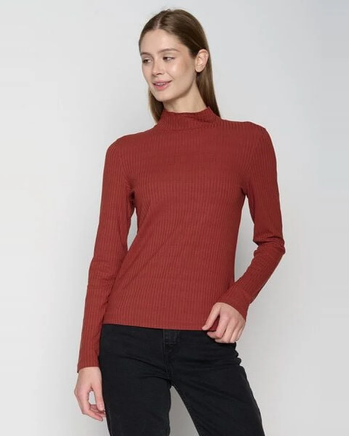 GREENBOMB Basic Weak - Lässiges Longsleeve aus LENZING TENCEL Mix / Fair & Vegan
