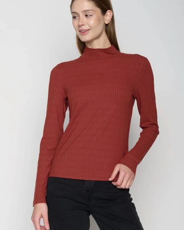 GREENBOMB Basic Weak - Lässiges Longsleeve aus LENZING TENCEL Mix / Fair & Vegan
