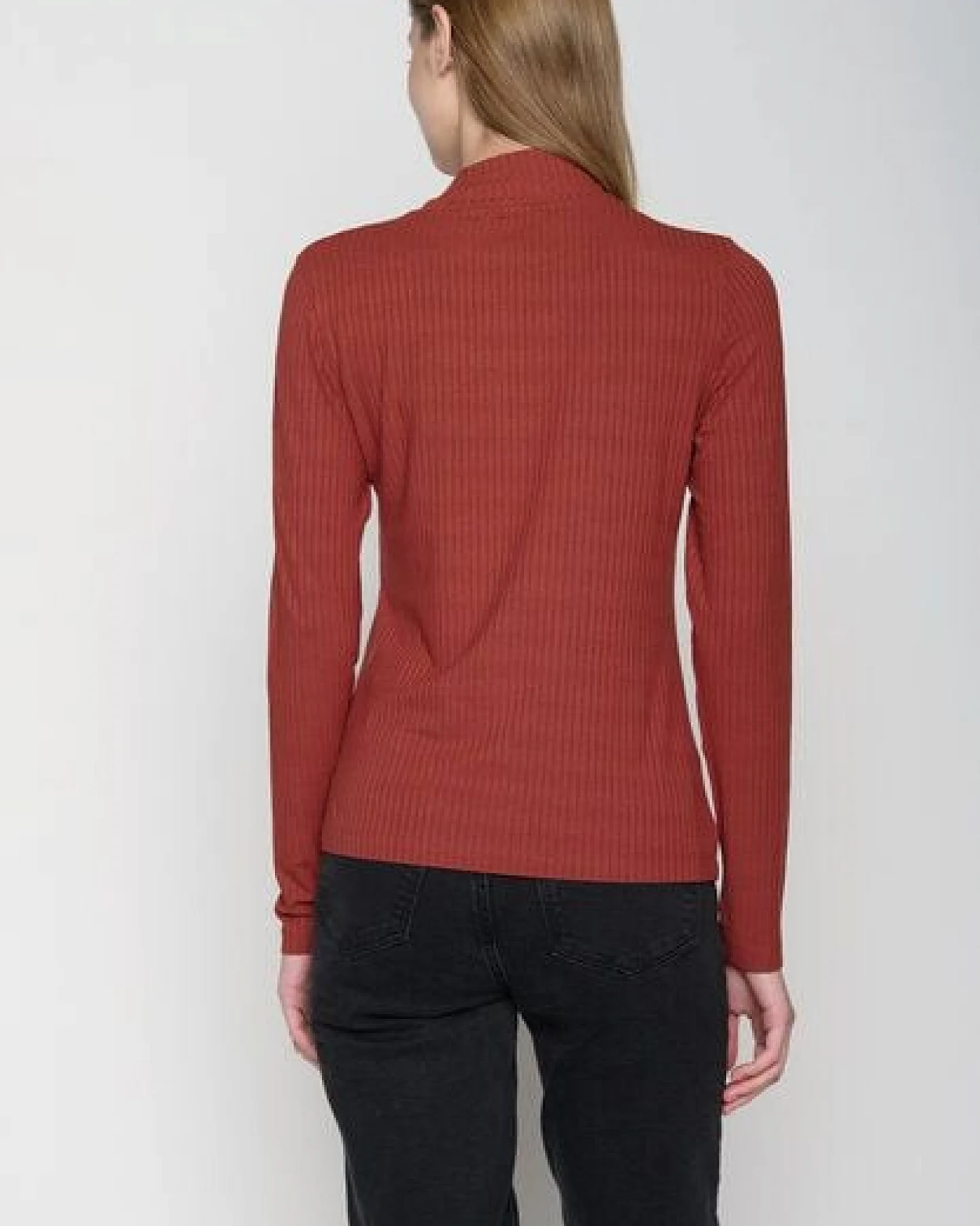 GREENBOMB Basic Weak - Lässiges Longsleeve aus LENZING TENCEL Mix / Fair & Vegan – Ansicht 2