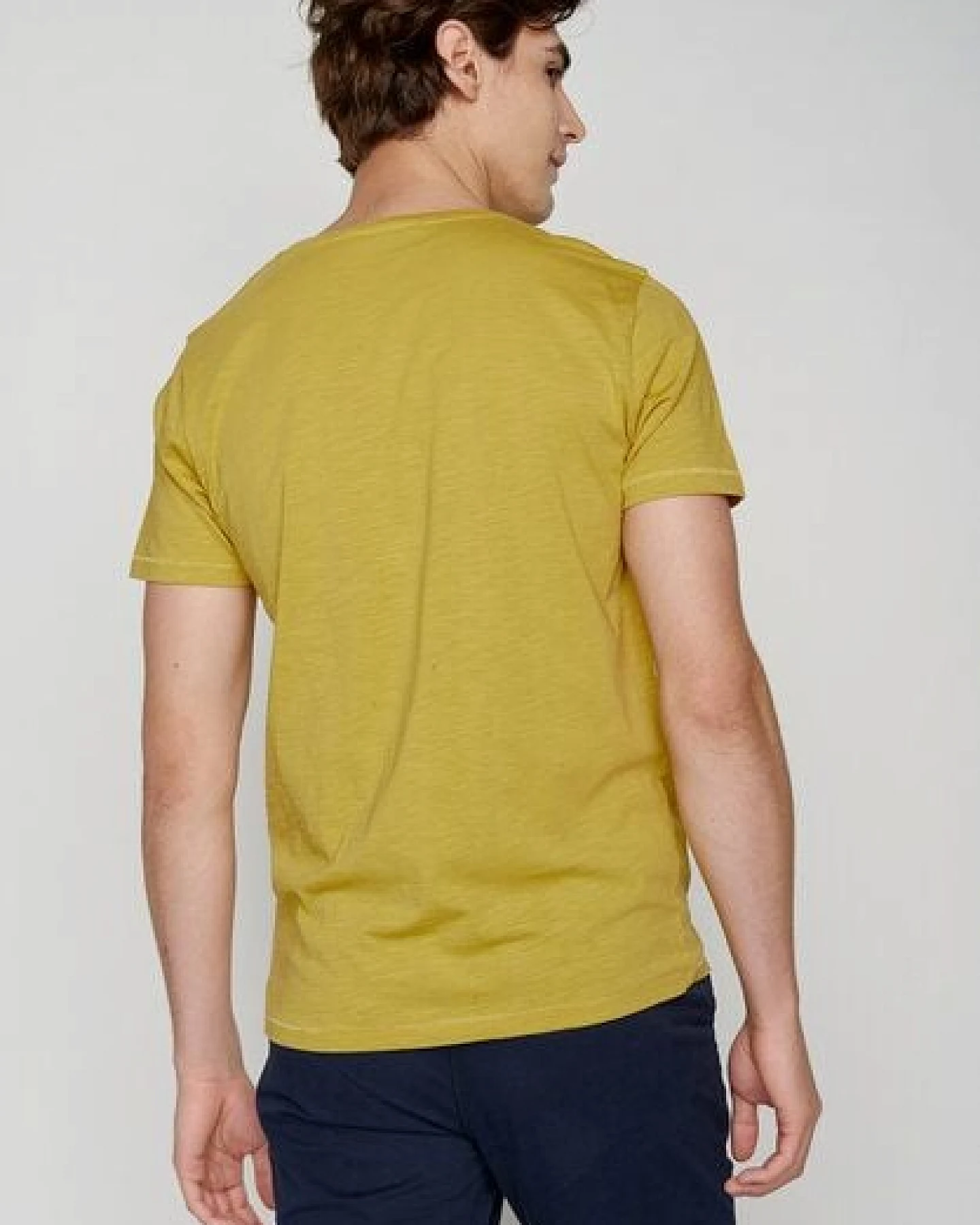 GREENBOMB Bike Front Stamp Spice - Lässiges T-Shirt aus Bio-Baumwolle / hochwertiger Print / GOTS / Fair & Vegan – Ansicht 4