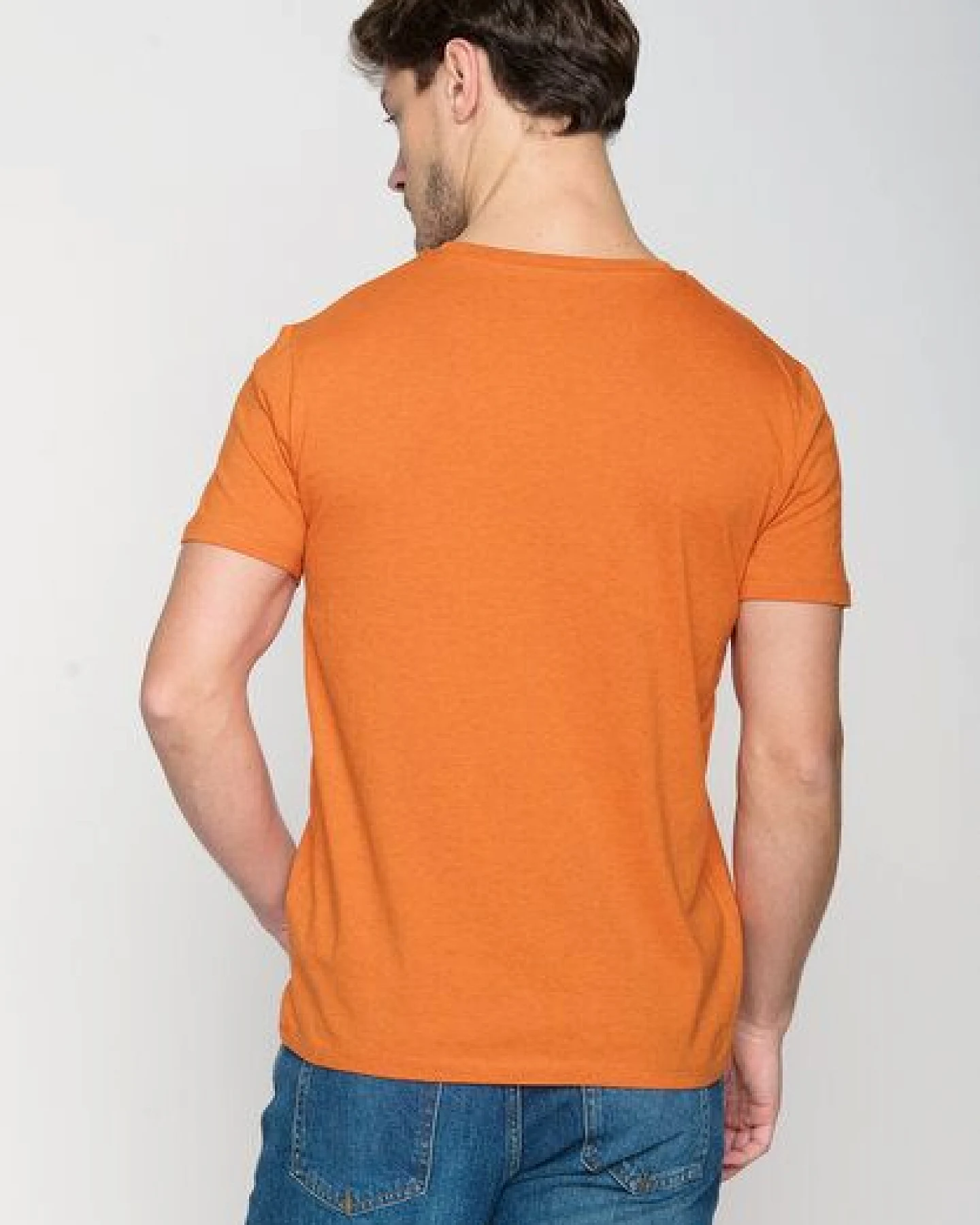 GREENBOMB Bike Front Stamp Guide - Sportliches T-Shirt aus Bio-Baumwolle / hochwertiger Print / GOTS / Fair & Vegan – Ansicht 3