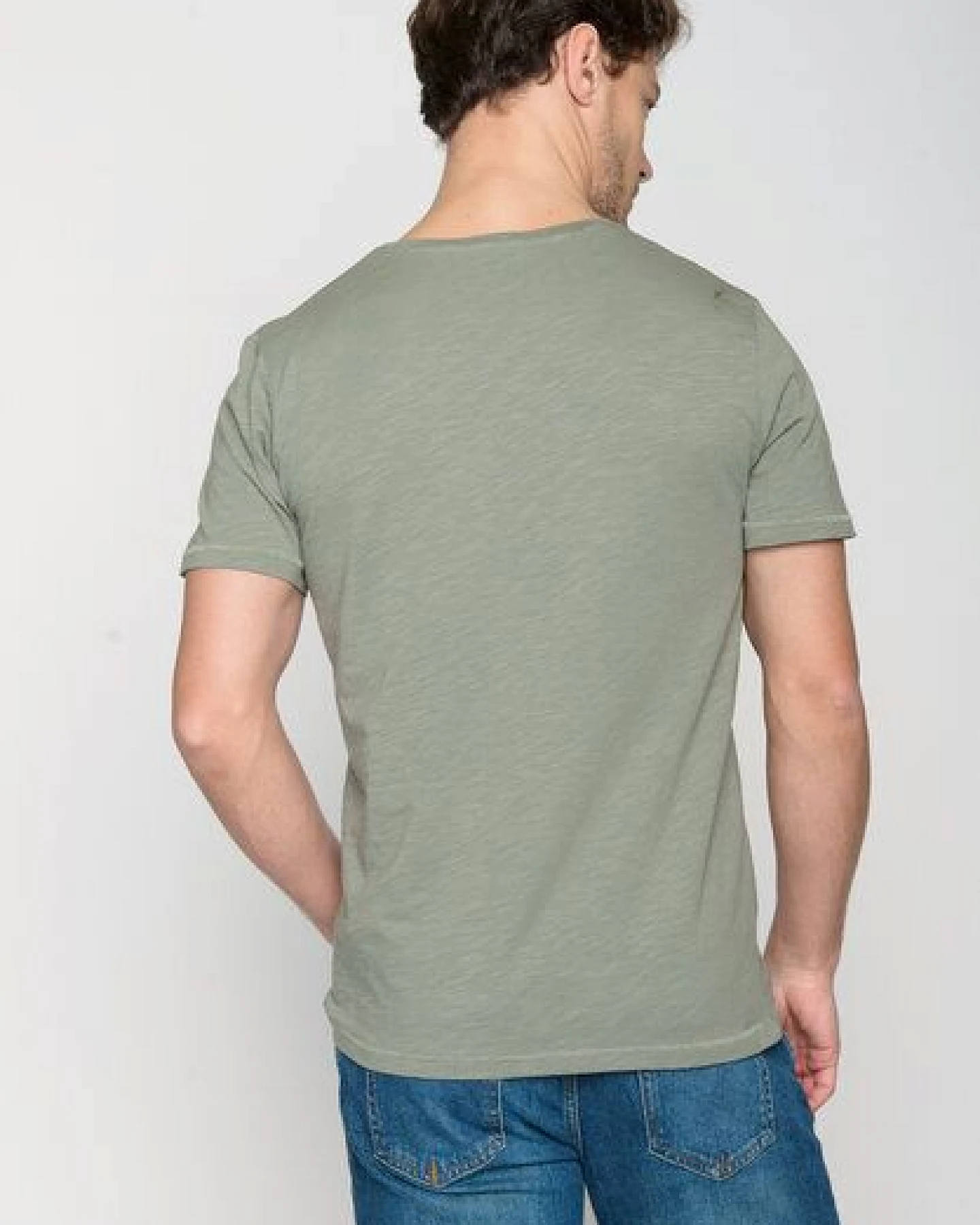 GREENBOMB Bike Mikkel Spice - Lässiges T-Shirt aus Bio-Baumwolle / hochwertiger Print / GOTS / Fair & Vegan – Ansicht 2