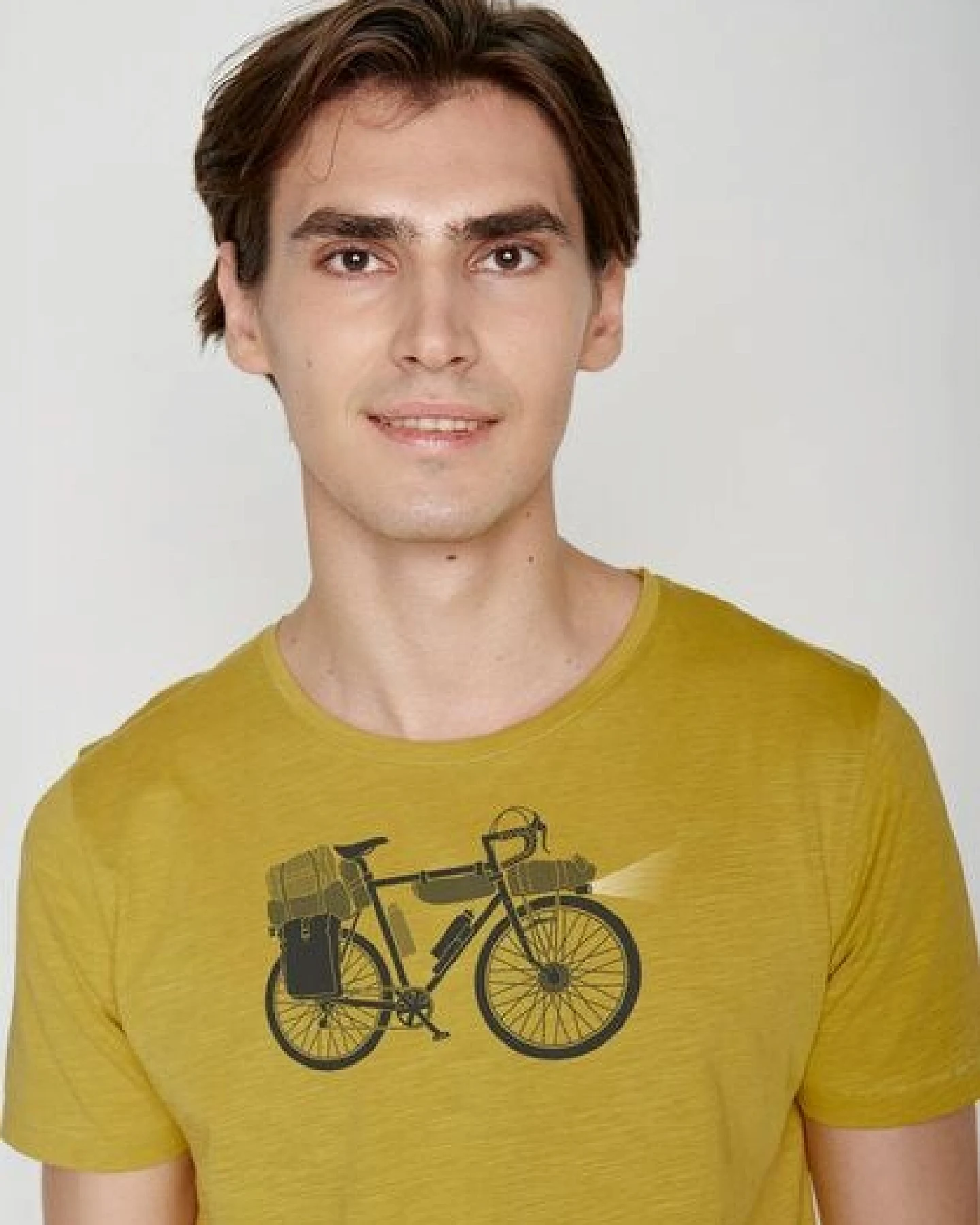 GREENBOMB Bike Night Spice - Lässiges T-Shirt aus Bio-Baumwolle / hochwertiger Print / GOTS / Fair & Vegan – Ansicht 4