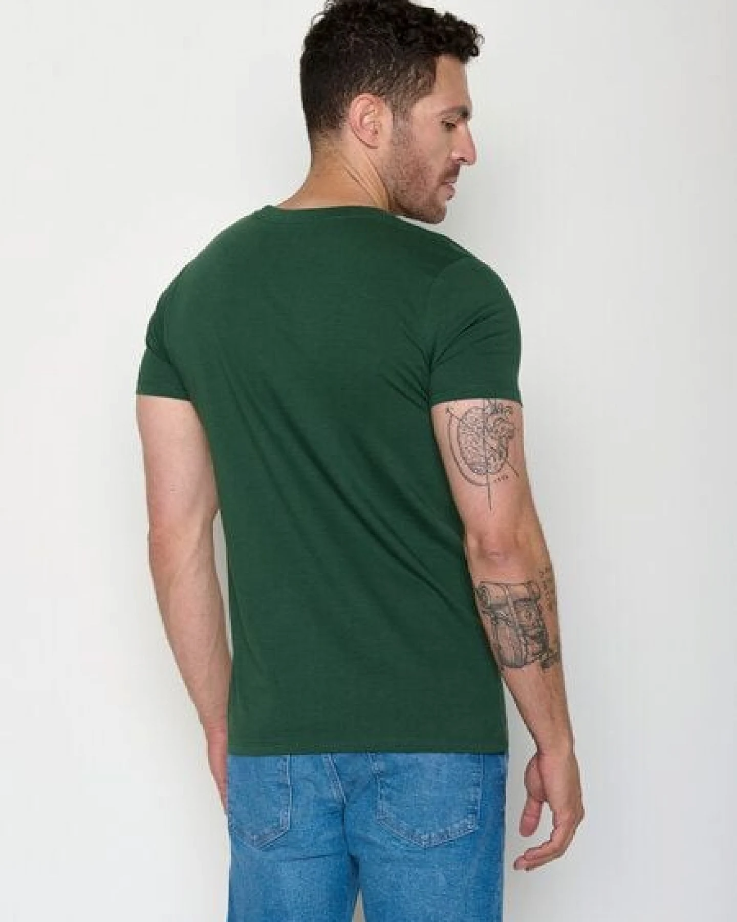 GREENBOMB Nature Clouds Ride Guide - Sportliches T-Shirt aus Bio-Baumwolle / hochwertiger Print / GOTS / Fair & Vegan – Ansicht 4