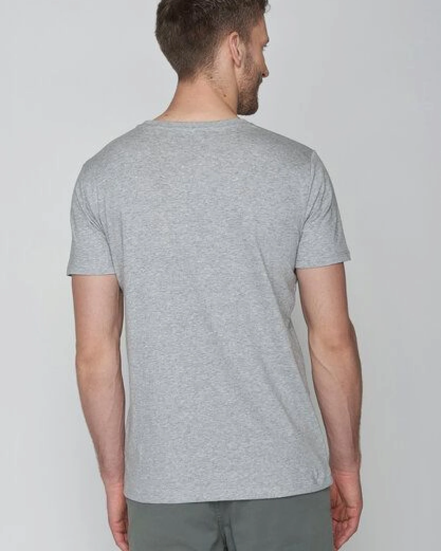 GREENBOMB Nature Evening Glow Guide - Sportliches T-Shirt aus Bio-Baumwolle / hochwertiger Print / GOTS / Fair & Vegan – Ansicht 3