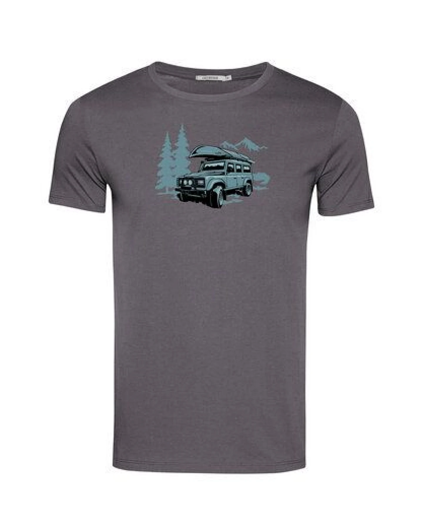 GREENBOMB Nature Getaway Guide - Sportliches T-Shirt aus Bio-Baumwolle / hochwertiger Print / GOTS / Fair & Vegan – Ansicht 2