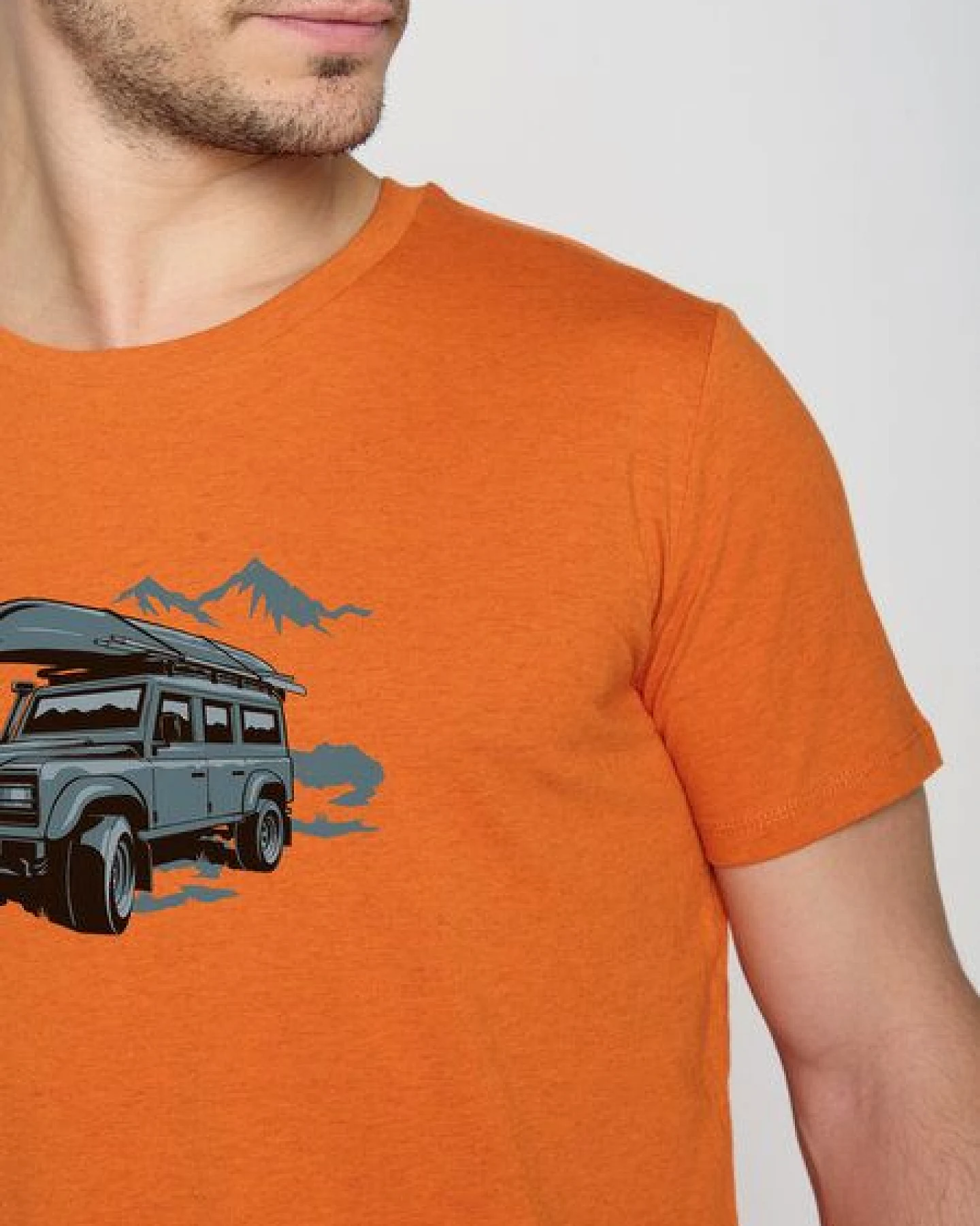 GREENBOMB Nature Getaway Guide - Sportliches T-Shirt aus Bio-Baumwolle / hochwertiger Print / GOTS / Fair & Vegan – Ansicht 2
